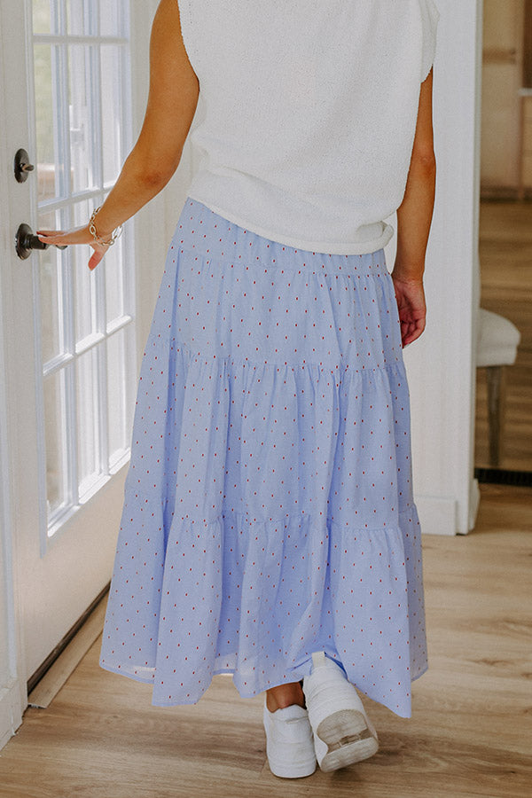 Sweet Whisper High Waist Maxi Skirt Image 4