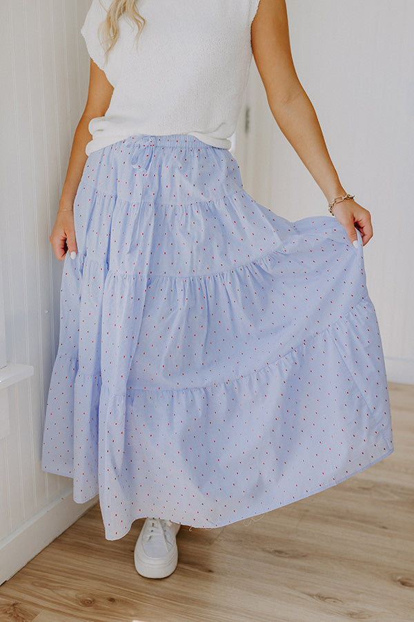 Sweet Whisper High Waist Maxi Skirt Image 2