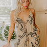 Vacay Bungalow Front Tie Tank in Khaki Image 1