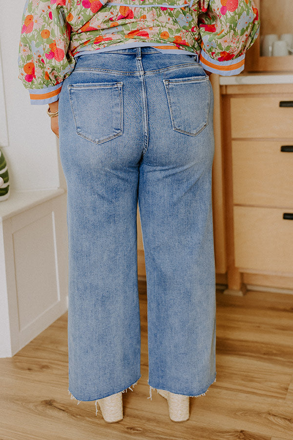 RISEN Alani Midrise Wide Leg Jean Curves Image 4