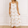 Palm Trees Please Embroidered Midi Dress Image - 1