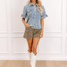 Picture Perfect Denim Top Image 1
