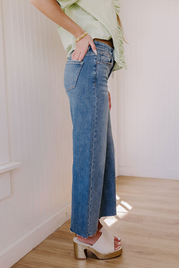 RISEN Alani Midrise Wide Leg Jean Image 3