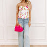 Smiles and Spritzers Floral Corset Top Image 1
