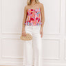 Vacay Vibes Floral Corset Top Image 1