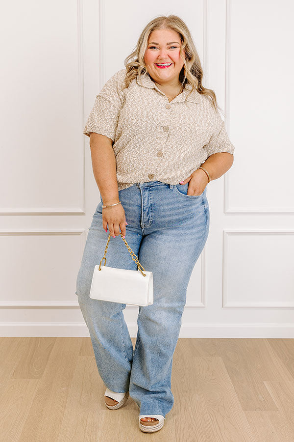 RISEN Lainey High Waist Straight Leg Jean Curve Image 5
