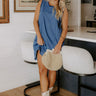 Dockside Happiness Denim Mini Dress Image 1