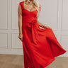 Haute In Here Linen-Blend Maxi Dress Image - 1