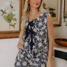 Blossom Avenue Embroidered Front Tie Top Image 1