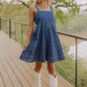 Darling Glance Denim Mini Dress Image 1