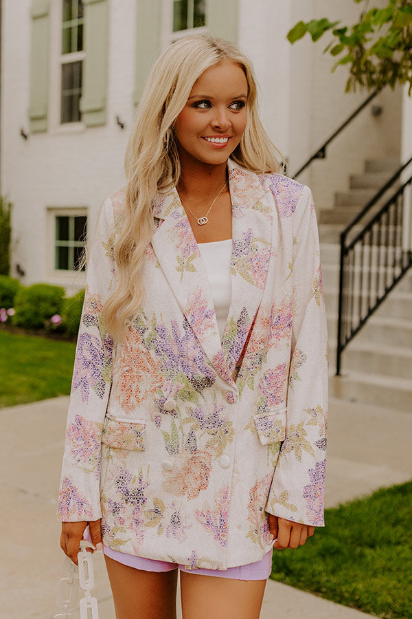 Garden Party Floral Blazer Image 1