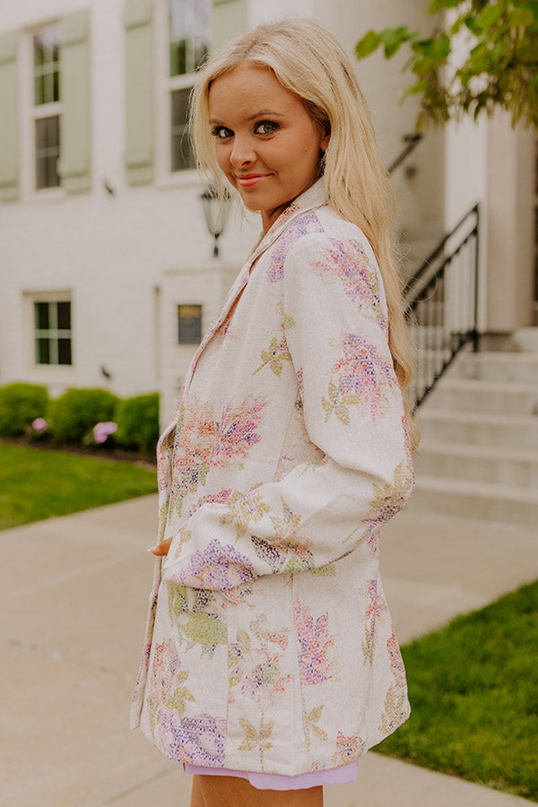 Garden Party Floral Blazer Image 4