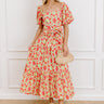 Sweet Skies Floral Midi Dress Image 1