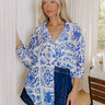 Capri Coast Floral Button Up Image 1
