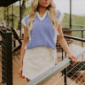 Yacht Club Social Knit Stripe Top Image 1