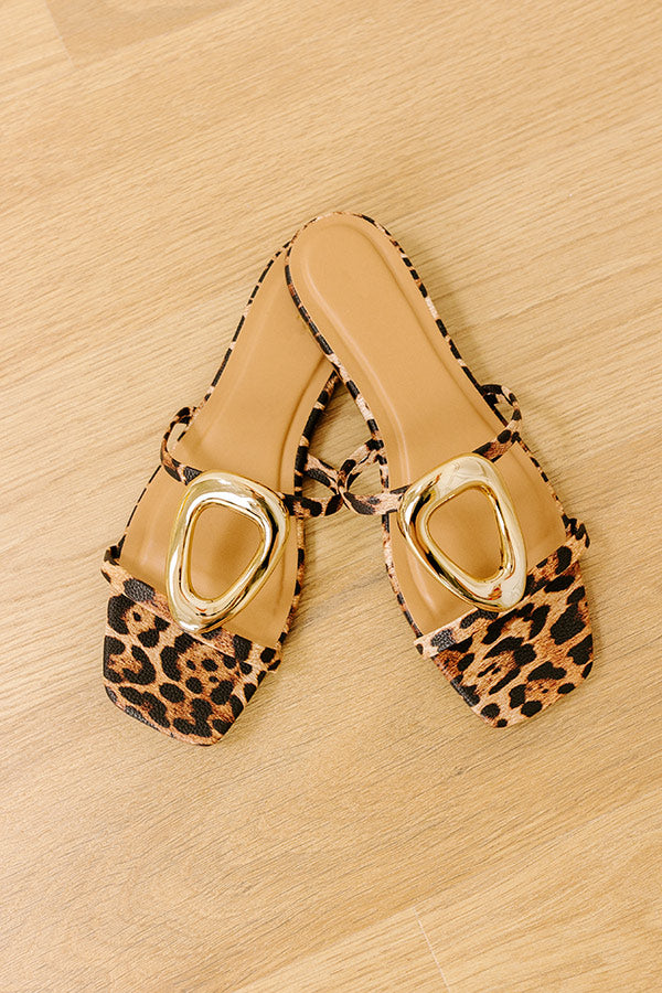 The Mackenzie Faux Leather Sandals Image 2