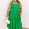 Charmed To Meet You Lace Midi Dress Curves Image 1
