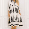Playa Del Perfection Midi Dress in Cream Image 1