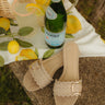 The Andrea Scalloped Sandal in Natural Image 1