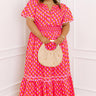 Santorini Bliss Maxi Dress in Pink Curves Image 1