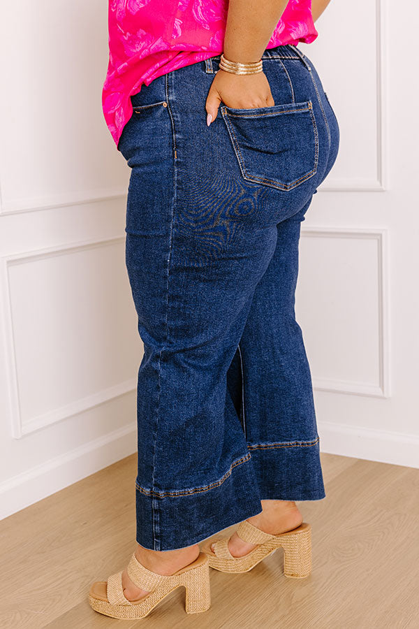 The Zoey Midrise Wide Leg Jean Curves Image 3