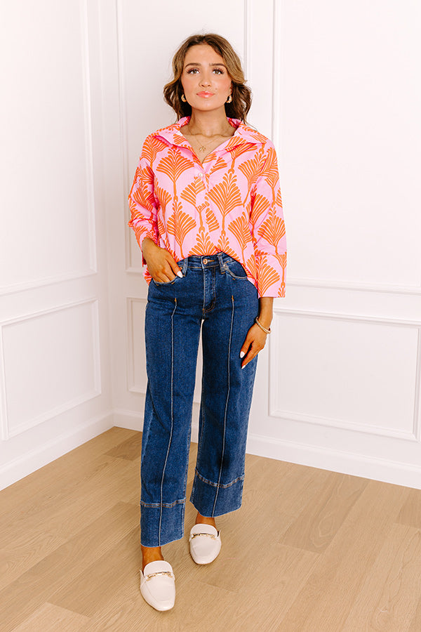 The Zoey Midrise Wide Leg Jean Image 1