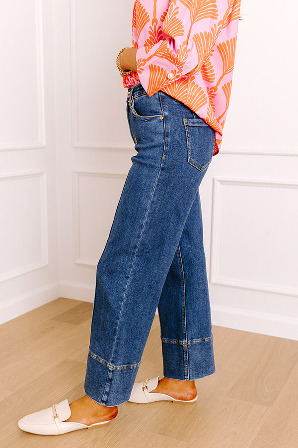 The Zoey Midrise Wide Leg Jean Image 3