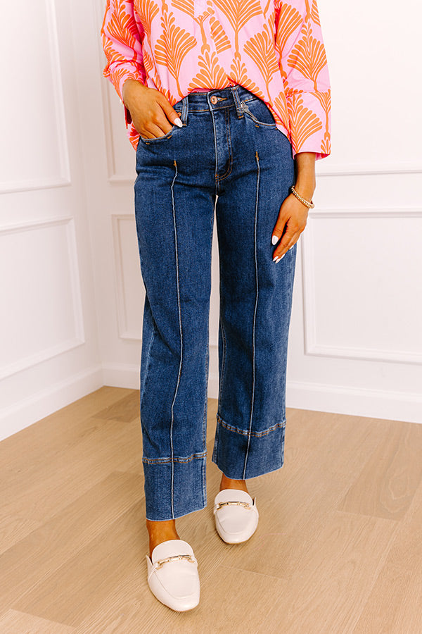The Zoey Midrise Wide Leg Jean Image 2