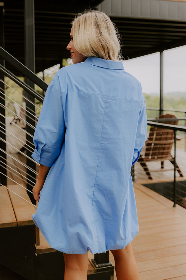 Sunroom Social Button Down Mini Dress Image 4