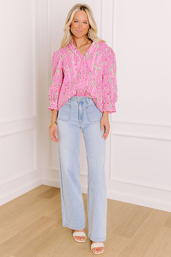 JUST USA Silas High Waist Wide Leg Jean Image 4