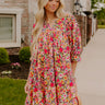 Mosaic of Style Floral Mini Dress Image 1