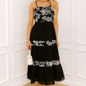 Resort Views Floral Embroidered Midi Dress Image 1