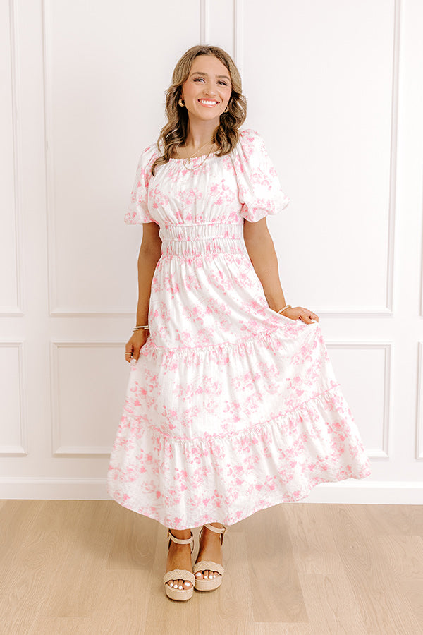 Sweet Pea Floral Midi Dress Image 2