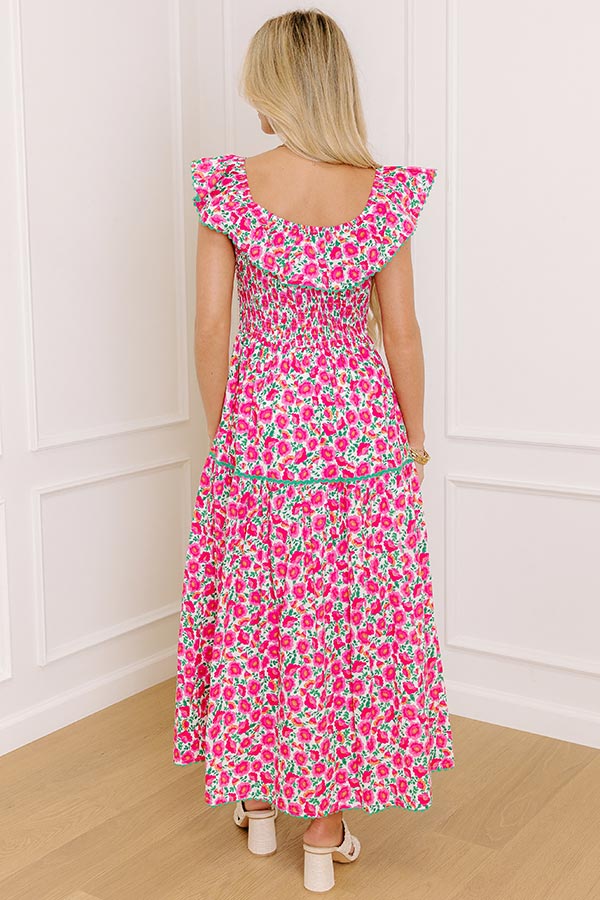 Sweet Garden Floral Midi Dress Image 5