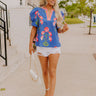 Tulip Picking Floral Top Image 1