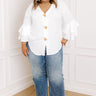 Mojitos On The Patio Shift Top in White Curves Image 1