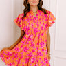 Island Glow Floral Mini Dress Image 1