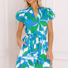Blossom Bay Floral Mini Dress Image 1