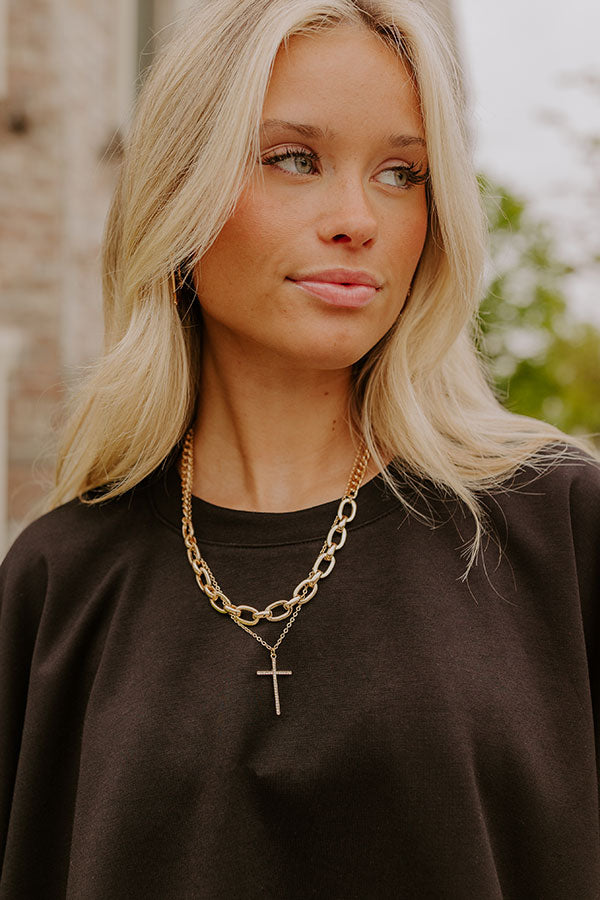 Faithfully Yours Layered Necklace Image 2