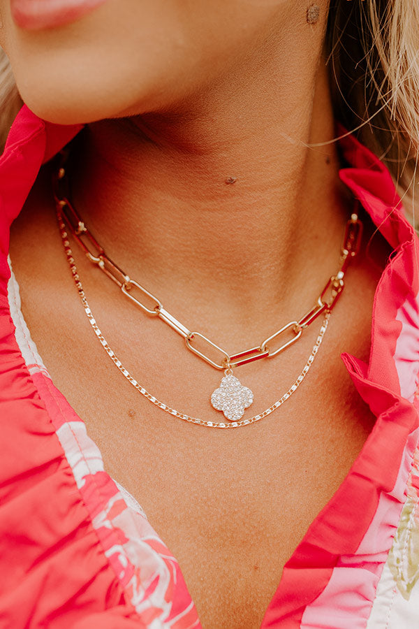 Sparkle In Your Eyes Layered Necklace Image 2