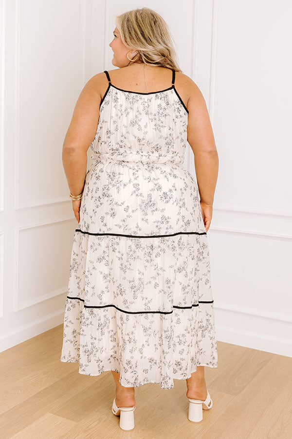 Wildflower Fields Midi Dress Curves Image 5