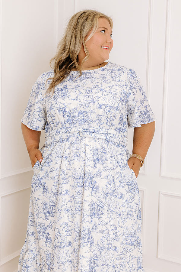 Sail And Petals Midi Dress Curves Image 2