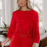 Small Town Parade Embroidered Top  Image 1