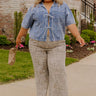 The Lindsey High Waist Wide Leg Pants Curves Image 1