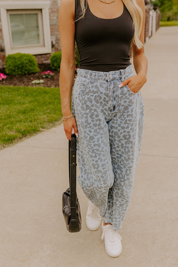 The Sadie High Waist Barrel Leg Jean Image 1