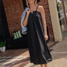Villa Views Midi Dress in Black Image - 1
