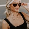 Quay All In Mini Polarized Aviator Sunnies Image 1