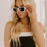 Kind Eyes Sunnies in White Image 1