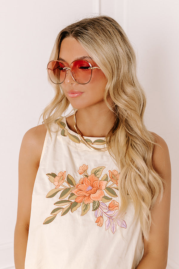 Coastal Views Sunnies in Pink Image 2