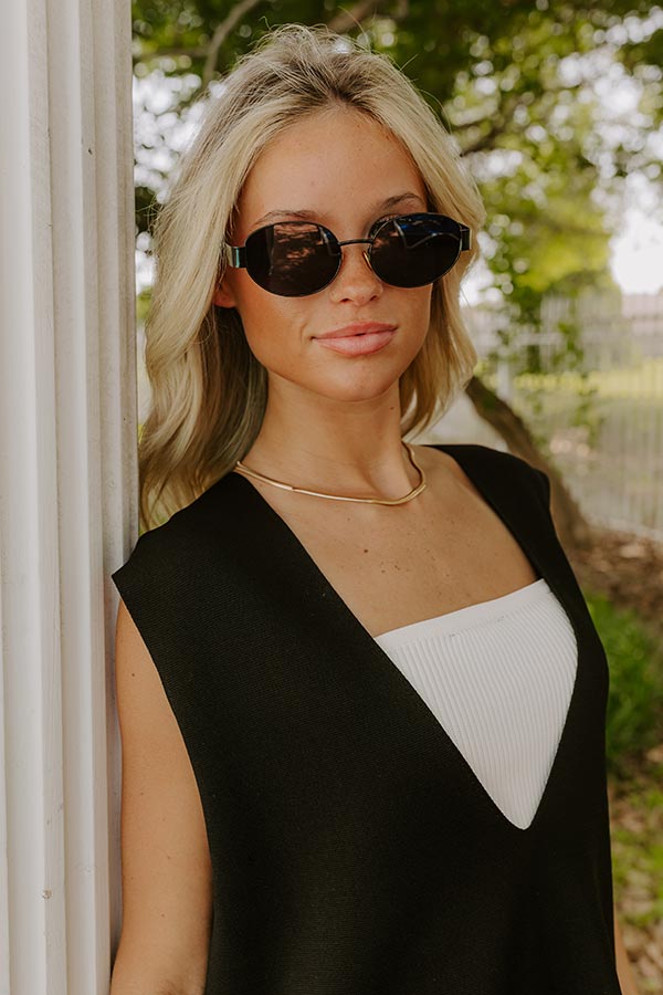 City Views Sunnies in Black Image 3